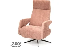 Relaxstoelen|Draaifauteuils-Danish Design Relaxfauteuil Wessel
