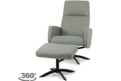 Relaxstoelen|Draaifauteuils-Danish Design Relaxstoel Foxtrot