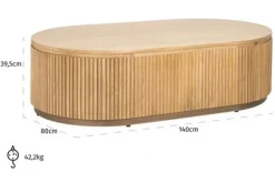 New Salontafel 212346 Belfort Salontafels