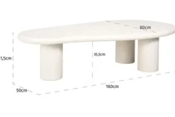 Discount Salontafel 211696 Bloomstone Salontafels
