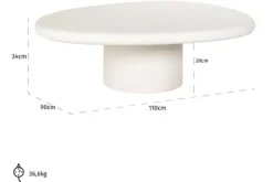 Hot Salontafel 211685 Bloomstone Salontafels