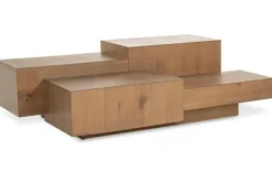 New Salontafel 96389 bruin Quinten Salontafels