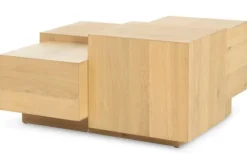 Clearance Salontafel 96386 naturel Quinten Salontafels
