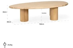 Salontafels-Richmond Interiors Salontafel 212357 Oakley