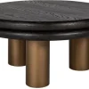 Salontafels-Richmond Interiors Salontafel black rustic 210872 Macaron