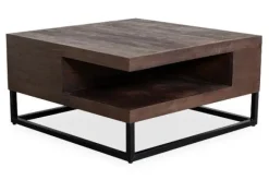 Sale Salontafel Espresso AC-49.115 Cube Salontafels