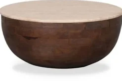 Clearance Salontafel Espresso SE-23.143 Bowl Salontafels