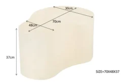 Clearance Salontafel Organic Sandy Salontafels