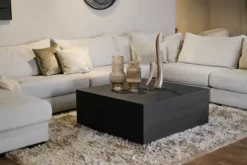 Salontafels-Van Willigen Salontafel zwart Felix