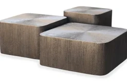 Outlet Salontafelset 215822 Cubes Brunzae Salontafels