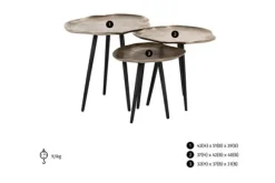 Discount Salontafelset 210547 Volenta Salontafels