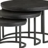 New Salontafelset Black Enzo Salontafels