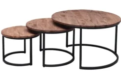 Salontafels-Livingfurn Salontafelset Black Jerrel