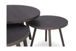 Discount Salontafelset Black veneer 706835 Ohara Salontafels