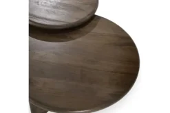 Outlet Salontafelset bruin Leoti Salontafels