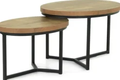 Salontafels-Lamulux Salontafelset Kahlua -  Braun