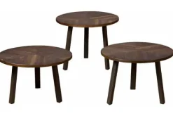 Bijzettafels|Salontafels-Tower Living Salontafelset Lazio