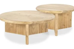 Salontafels-By-Boo Salontafelset naturel Leoti