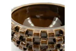 Outlet Schaal Bruin 250304 Loopa Decoratie