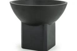 Decoratie-By-Boo Schaal medium - black 230003 Bora