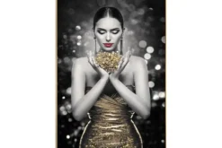 Clearance Schilderij Lady CA-DRESS Canvas Art Schilderijen