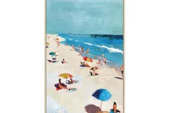 Schilderij Seaside Beach CA-101 Canvas Art Schilderijen