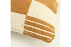 Sierkussens-By-Boo Sierkussen 250097 mustard Twist