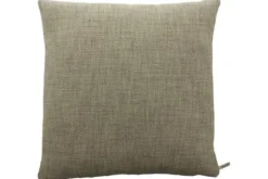 Sierkussens-Claudi Sierkussen Taupe + Zipper Sand Vayen |