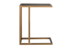 Bijzettafels-Richmond Interiors Sofa Tafel 210696 Blackbone Brass