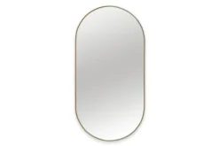 Spiegels-Luxe Framing Art Spiegel Matt Bronze Oval