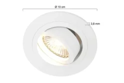 Online Spot 7304W Pélite Spots|Plafondlamp