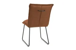 Eetkamerstoelen-Tower Living Stoel Cognac Seda