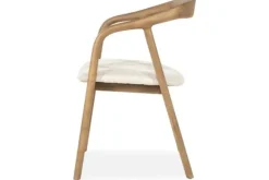 Eetkamerstoelen-Eleonora Meubelen Stoel Lichtbruin 96476 Rayven