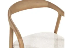 Eetkamerstoelen-Eleonora Meubelen Stoel Lichtbruin 96476 Rayven