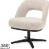 Discount Stoel Off White Caldes Eetkamerstoelen|Draaifauteuils
