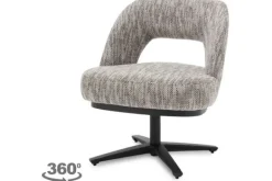 Eetkamerstoelen|Draaifauteuils-Tower Living Stoel White-Grey Caldes