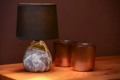 Tafellampen-Lucide Tafellamp  Marmo