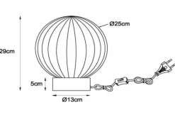 Tafellampen-Lucide Tafellamp Monsaraz