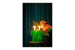 Sale Tafellamp Velvet groen 05-TL3289-33 Eve | Tafellampen