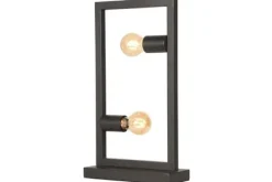 Clearance Tafellamp Zwart MT-2364 Quadrato Tafellampen