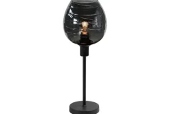 Discount Tafellamp Zwart Rookglas Fantasy Tafellampen