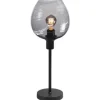 Tafellampen-Highlight Tafellamp Zwart Rookglas Fantasy