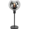 Tafellampen-Highlight Tafellamp Zwart Rookglas Fantasy