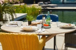 Outlet Tuinstoel Blauw 72.553.726 Cairo Tuinartikelen