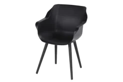 Outlet Tuinstoel Carbon Black 11.681.008 Sophie Studio Tuinartikelen