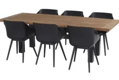 Outlet Tuinstoel Carbon Black 11.681.008 Sophie Studio Tuinartikelen