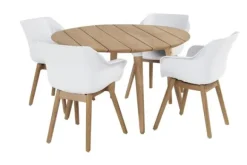 Hot Tuinstoel Indian Orange 11.688.234 Sophie Teak Tuinartikelen