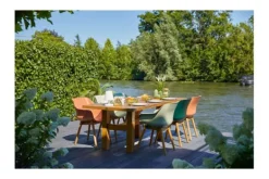 Hot Tuinstoel Indian Orange 11.688.234 Sophie Teak Tuinartikelen