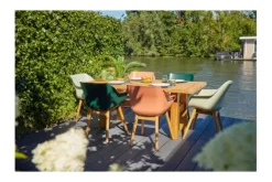 Hot Tuinstoel Indian Orange 11.688.234 Sophie Teak Tuinartikelen