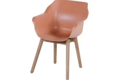 Outlet Tuinstoel Italian Terra 11.688.237 Sophie Teak Tuinartikelen